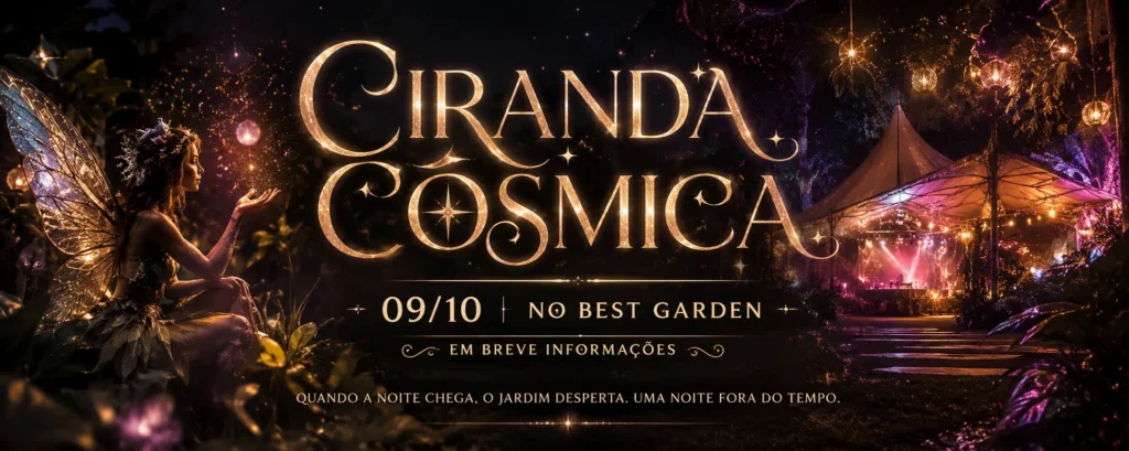 Ciranda Cósmica no Best Garden