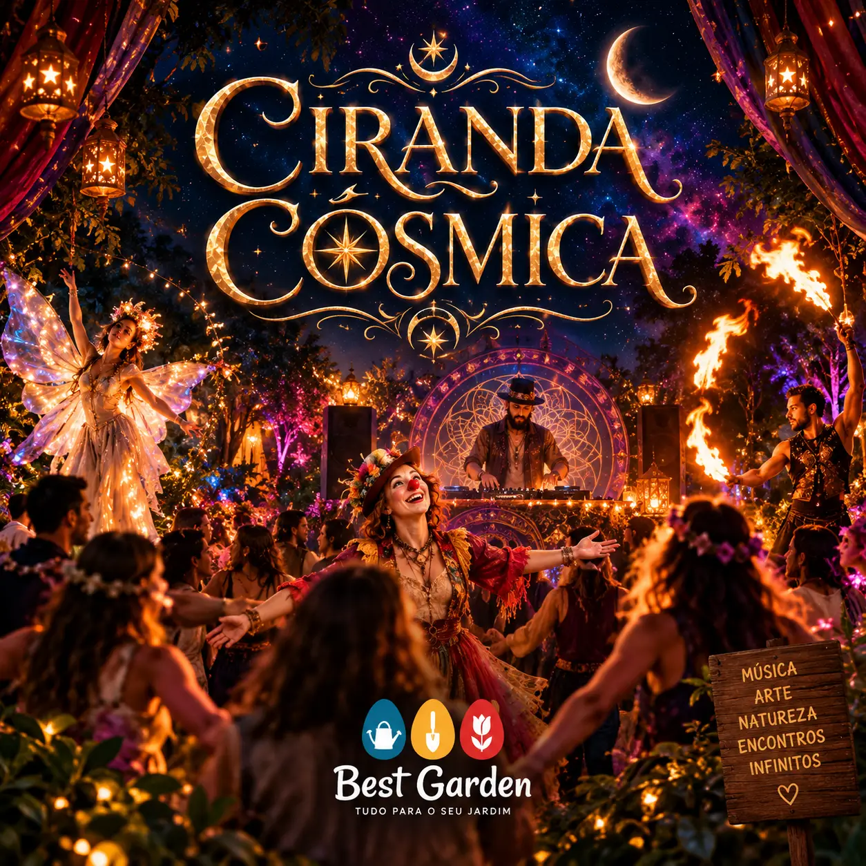 Ciranda Cósmica Best Garden