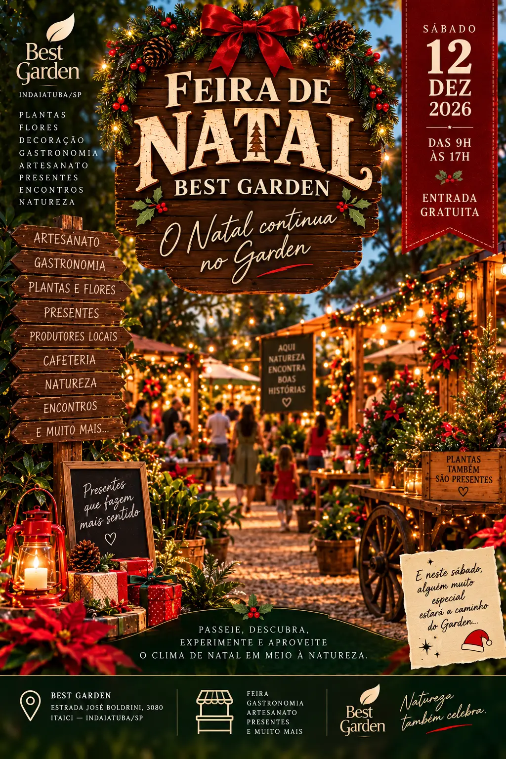 Feira de Natal Best Garden