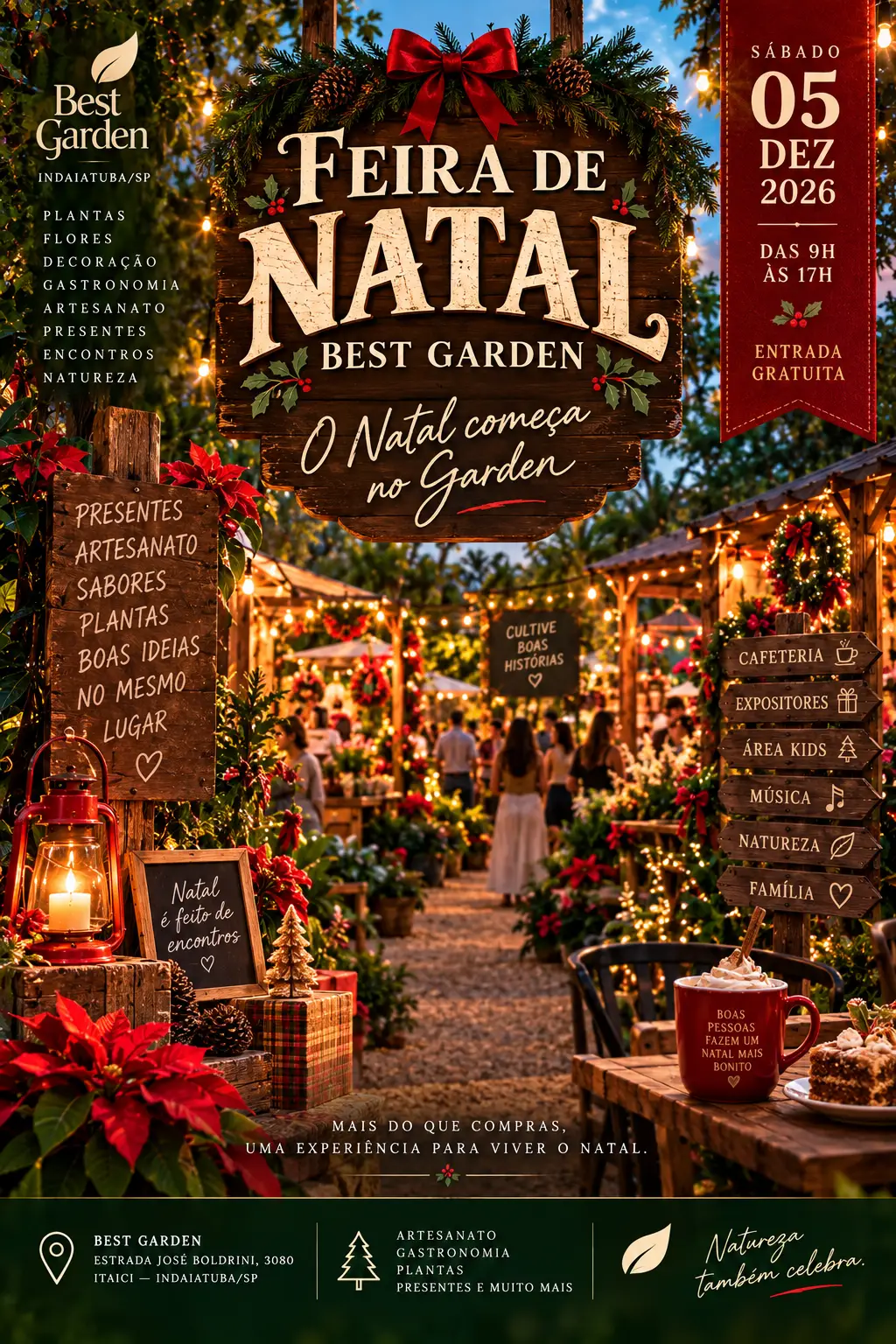 Feira de Natal Best Garden